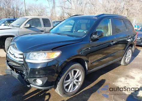 2012 Hyundai Santa Fe Limited V6 from USA, damaged, VIN 5XYZKDAG0CG114079